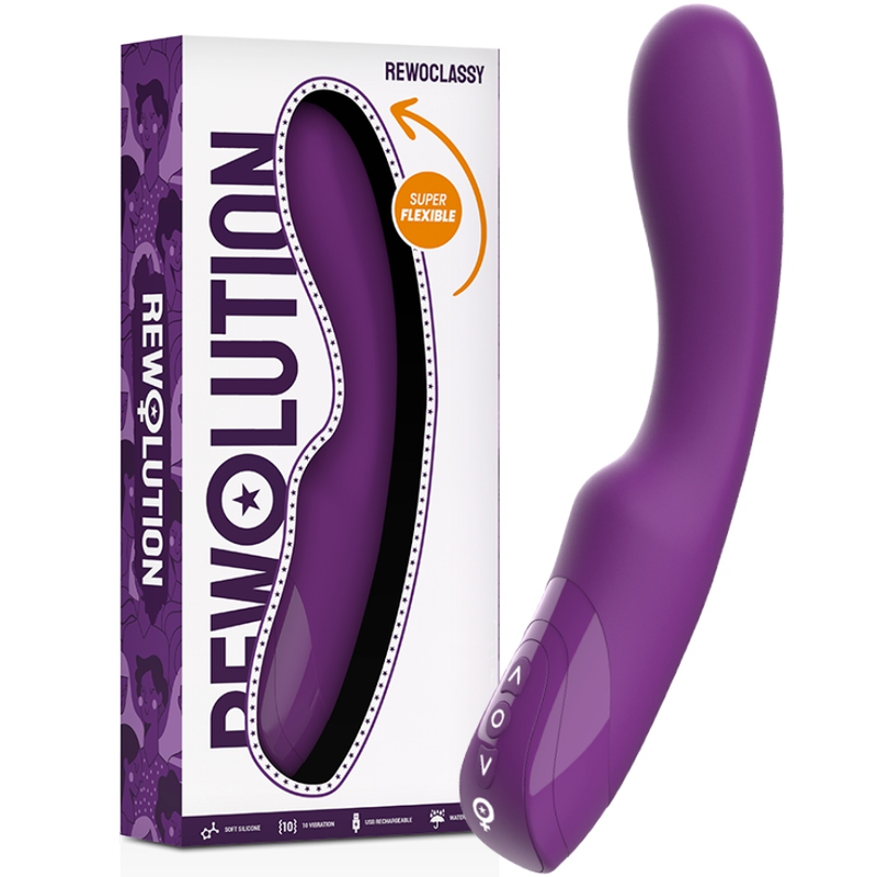 Vibromasseur point G RewoClassy souple - Rewolution - REWOLUTION