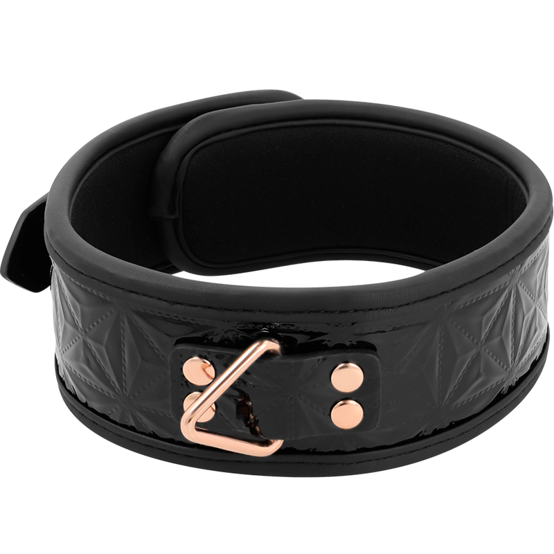 Collier BDSM Black Edition Premium Cuir Vegan - BEGME - Begme Fetish Games