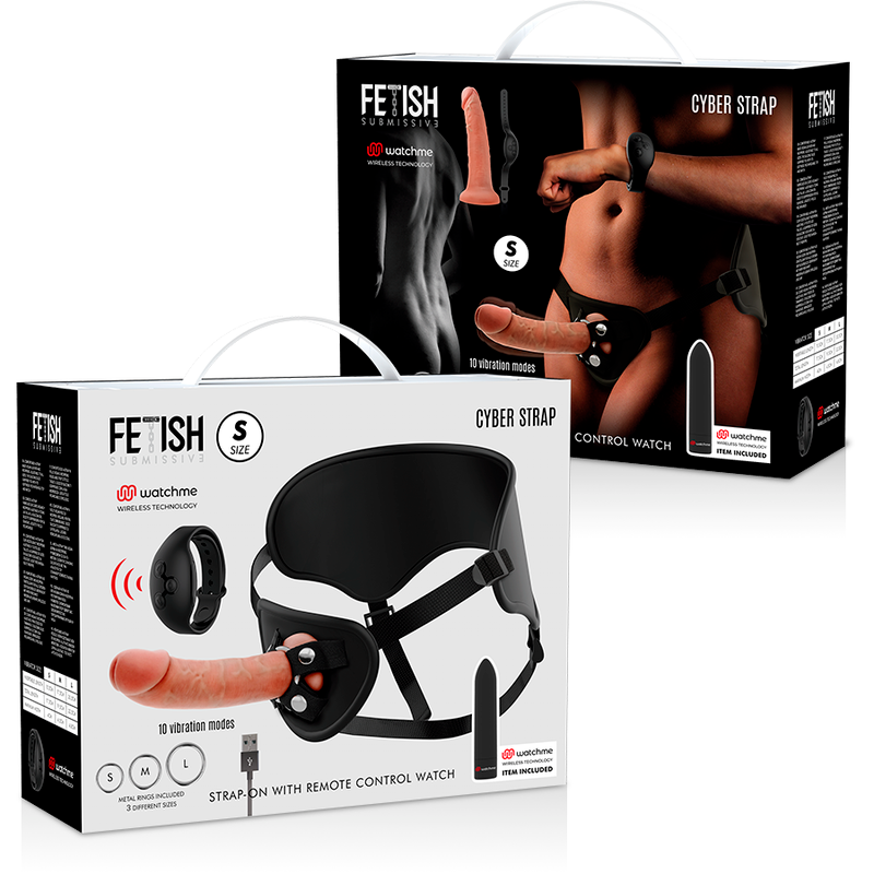 Connected Harness Fetish Submissive Cyber Strap - Cyberstrap
