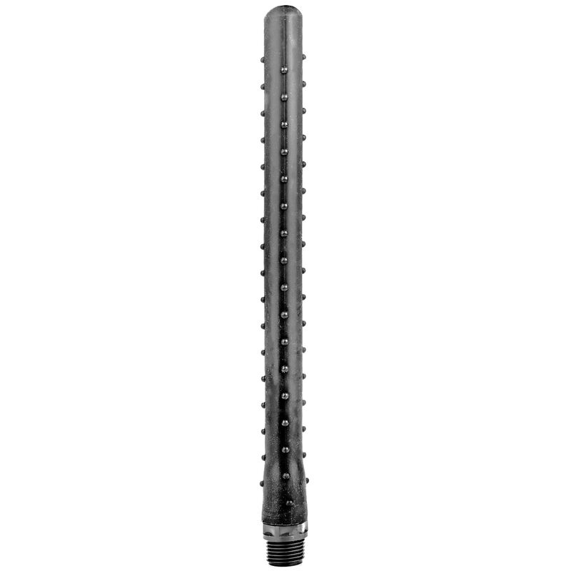 All Black - Embout de Douche Anal Silicone - 27 cm
