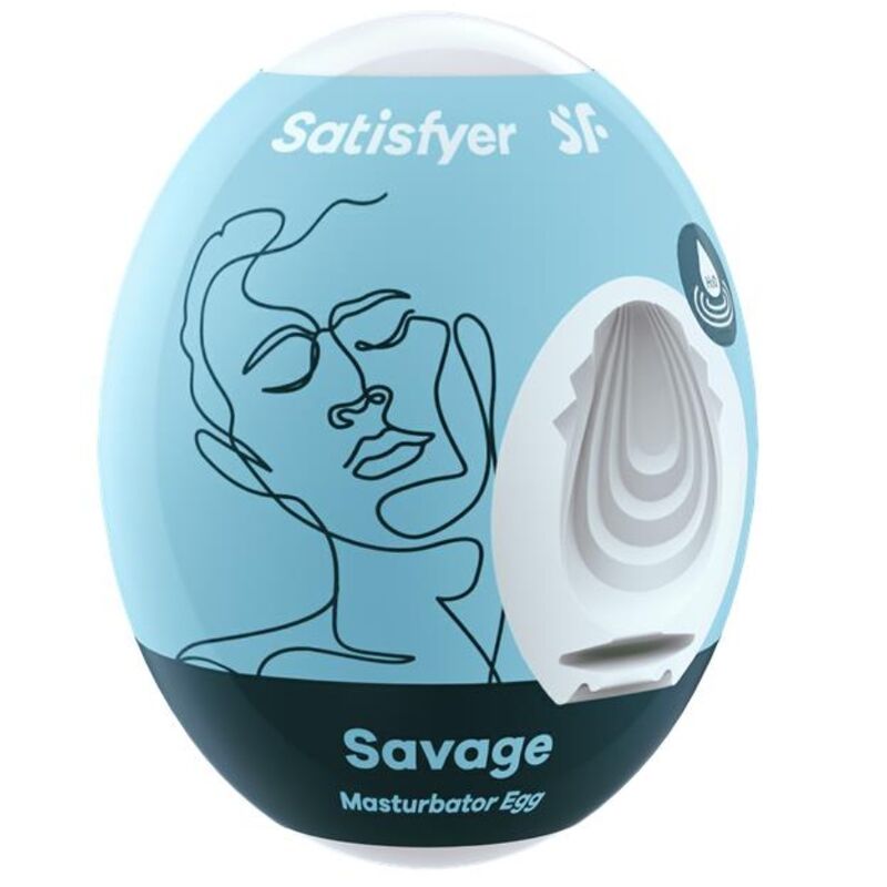 Masturbateur Oeuf Savage Hydro-Actif - Satisfyer