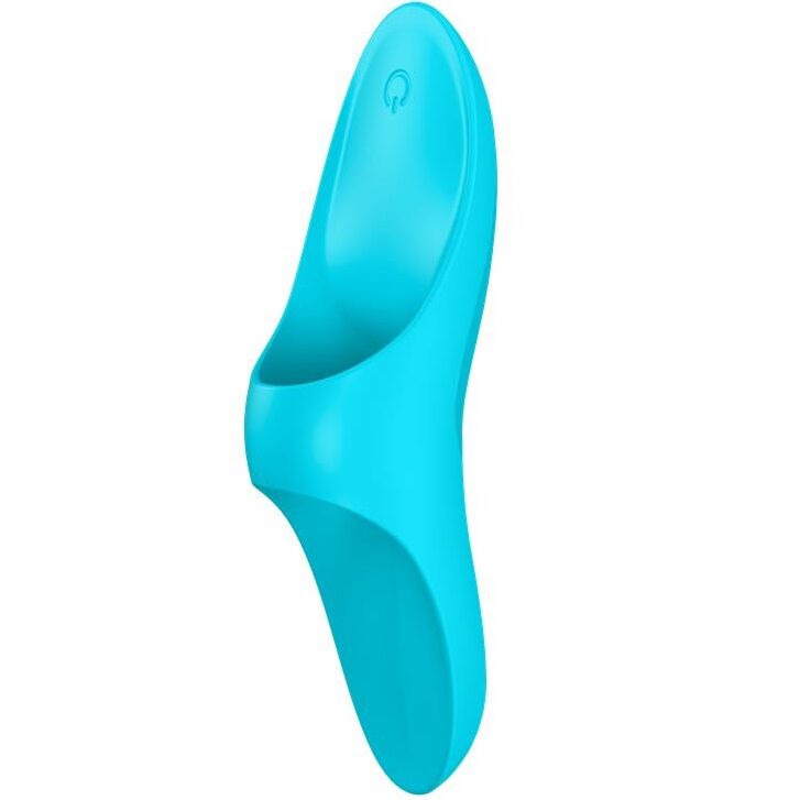 Stimulateur Doigt Vibrant Teaser Bleu - Satisfyer
