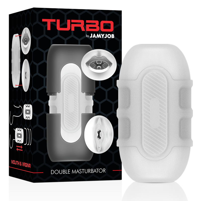 Masturbateur Jamyjob Turbo Double Entrée - Jamyjob