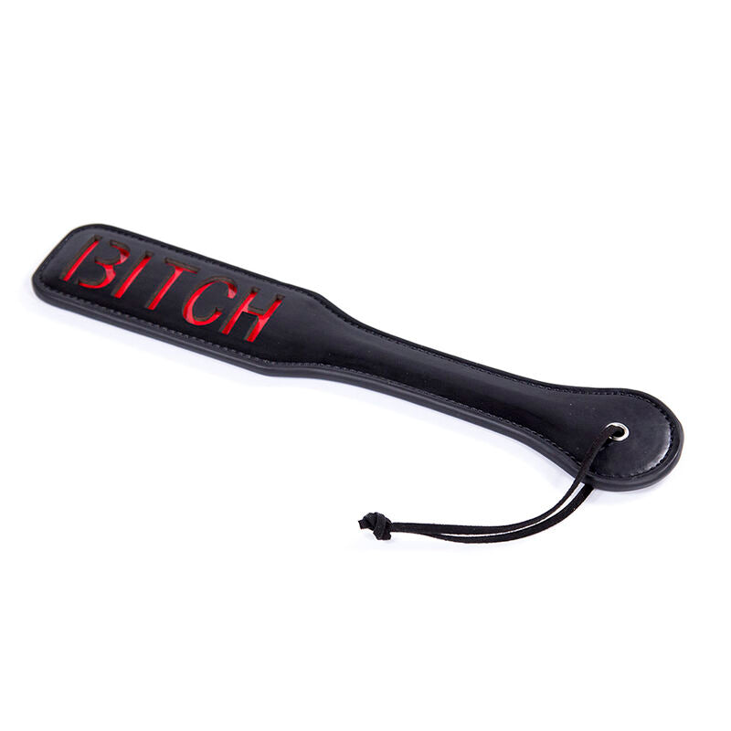 Ohmama - Paddle BDSM avec mention "Bitch"