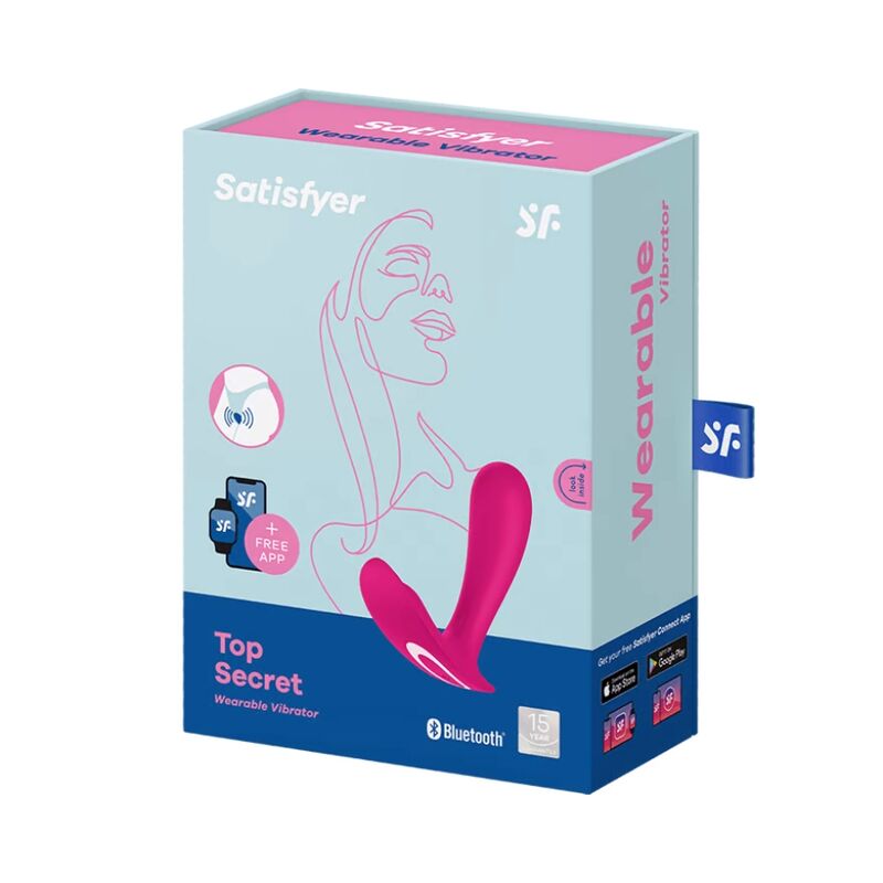 Vibromasseur Connecté Top Secret Plus Rose - Satisfyer