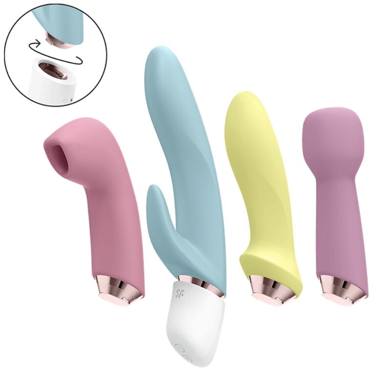 Coffret Sextoys Marvelous Four 4 en 1 - Satisfyer