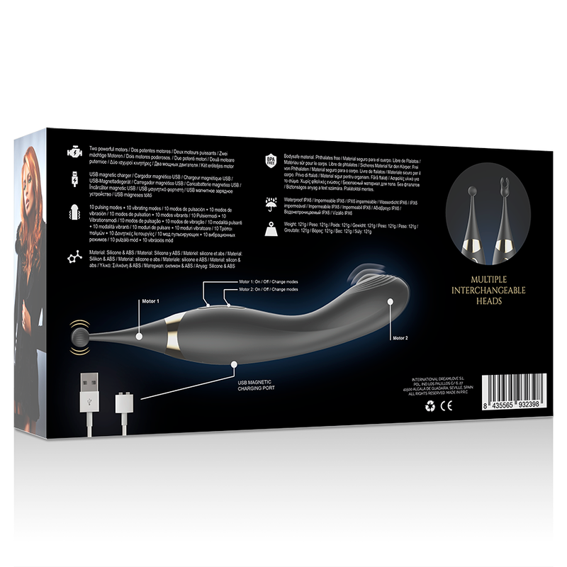 Stimulateur Clitoridien Ibiza Pulsing G-Spot Double - Ibiza