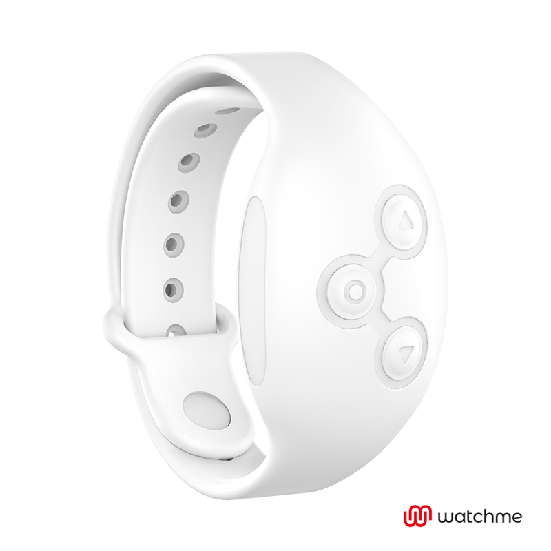 Montre connectée WatchMe blanche télécommande - Wearwatch - WATCHME