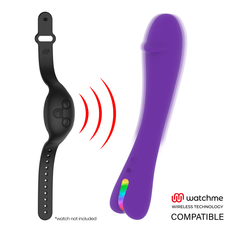 Mr boss - enzo vibrateur watchme technologie sans fil compatible