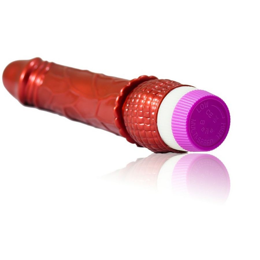 Baile - Pénis Doux & Vibrant 23 cm - Rouge