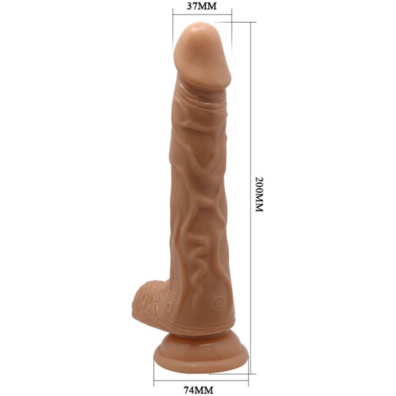 Baile - Gode Va-et-Vient avec Ventouse Réaliste Bodach - 20 cm