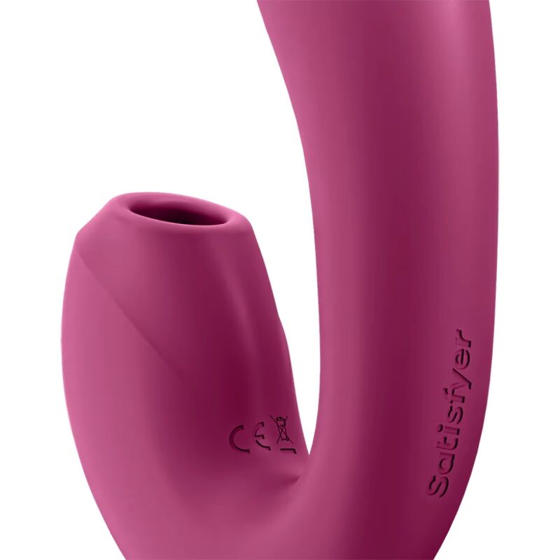 Stimulateur Clitoris et Point G Sunray Rouge - Satisfyer