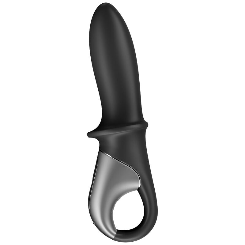 Stimulateur Anal Chauffant Satisfyer Hot Passion - Noir