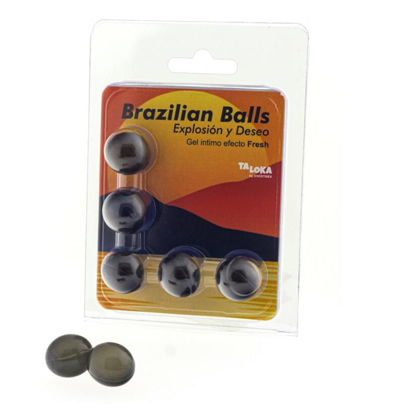 Boules Brésiliennes Excitantes Taloka Effet Frais x5 - Diablo