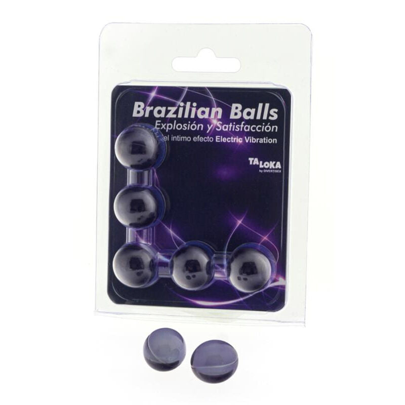 Balles Brésiliennes Taloka Effet Vibrant Électrique x5 - Diablo