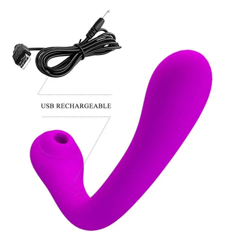 Vibromasseur Double Stimulation Alex Lilas - Pretty Love - PRETTY LOVE