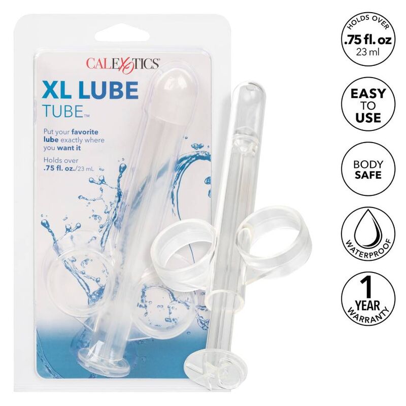 Tube Applicateur Lubrifiant XL Rechargeable - CalExotics