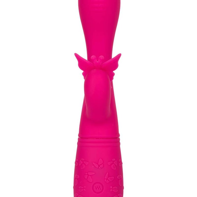 Vibromasseur Butterfly Kiss Flutter Rose - CalExotics