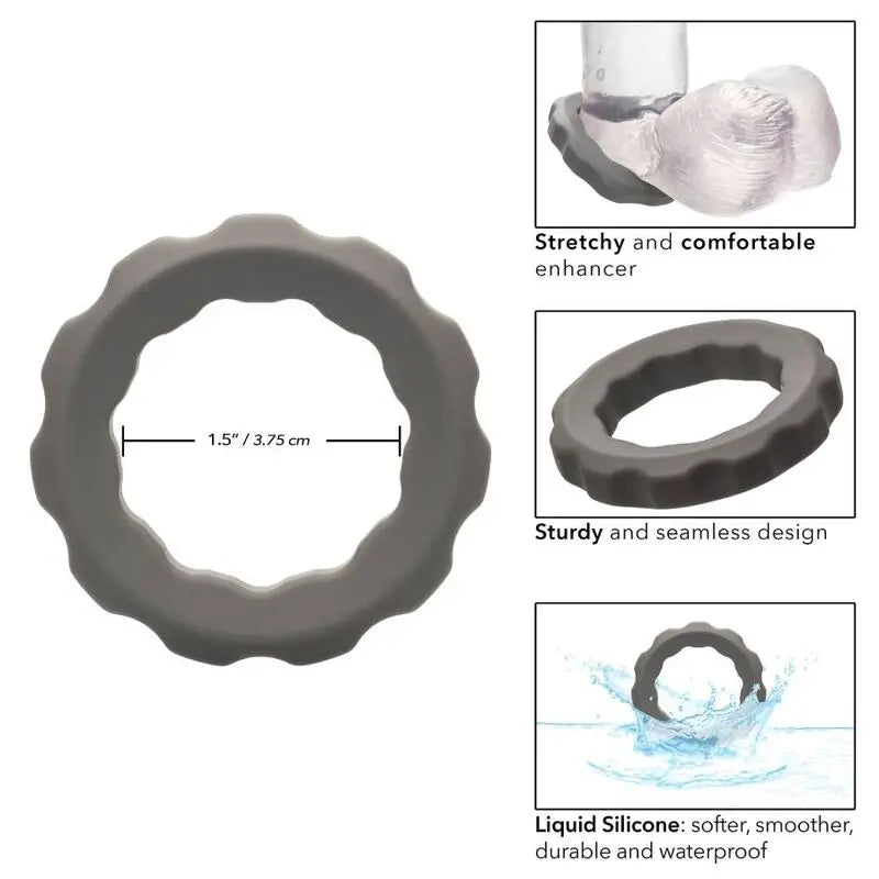 Anneau Pénien Alpha Erect Gris - CalExotics
