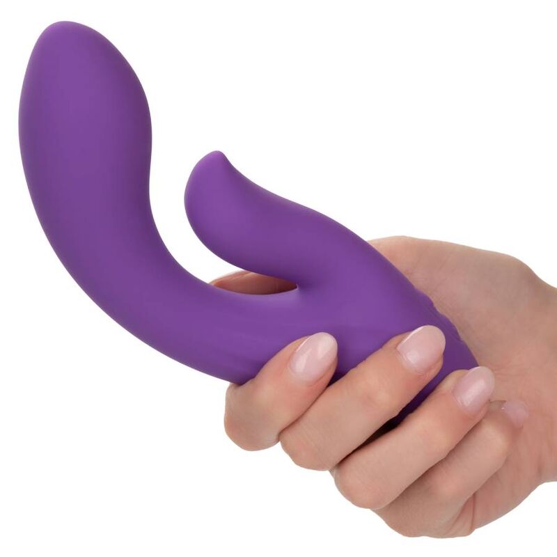 Vibromasseur Double Stimulation Stella Dual Pleaser Violet - CalExotics