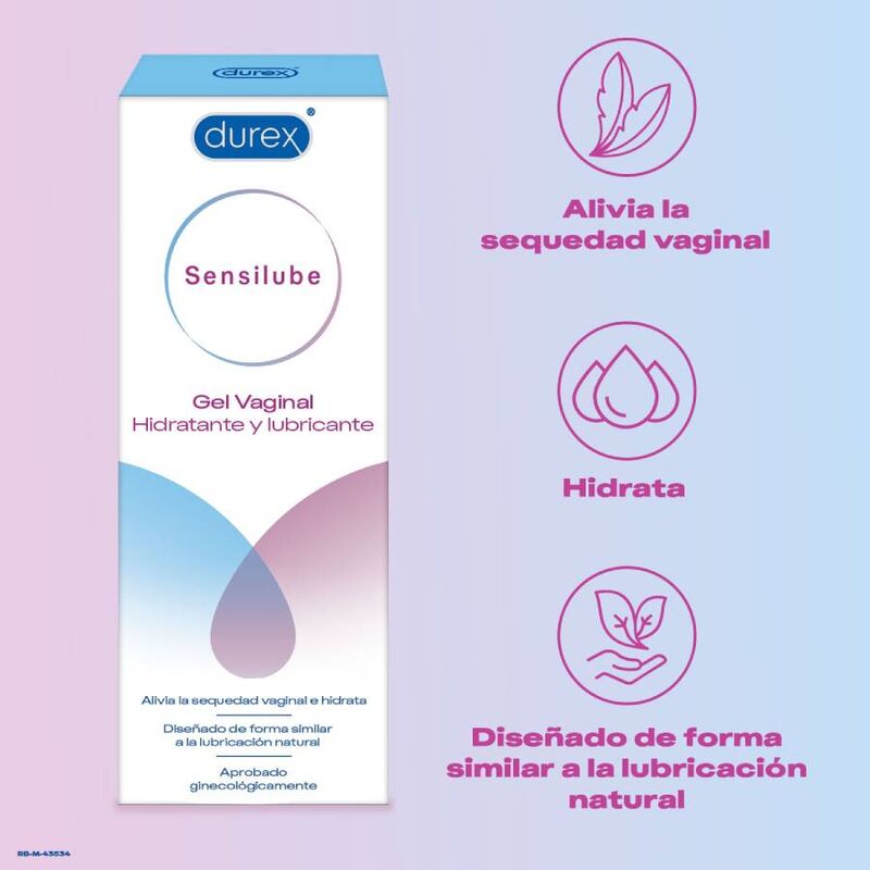 Gel Intime Hydratant Sensilube 40ml - Durex