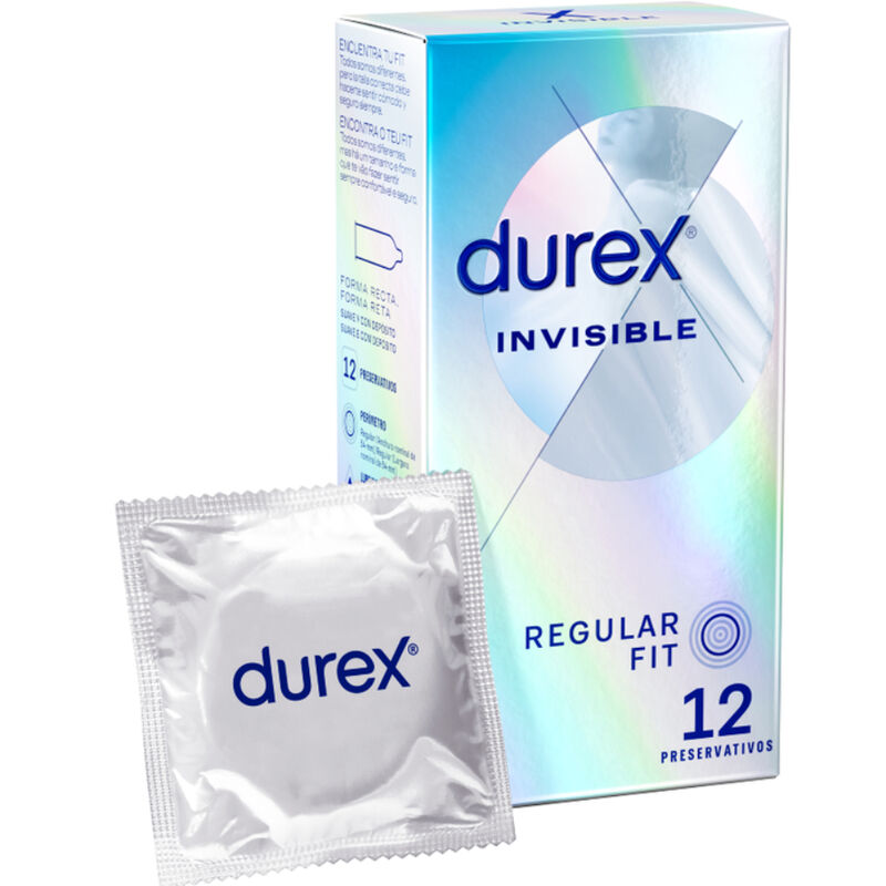 Préservatifs Ultra Fins Invisible 12 unités - Durex