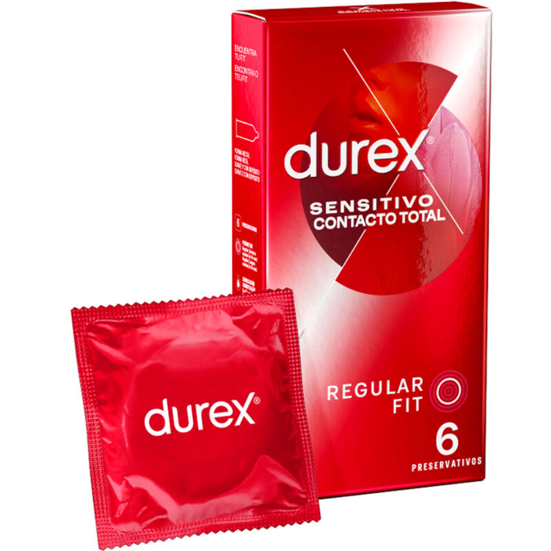 Préservatifs Ultra Fins Sensitive Total Contact - Durex