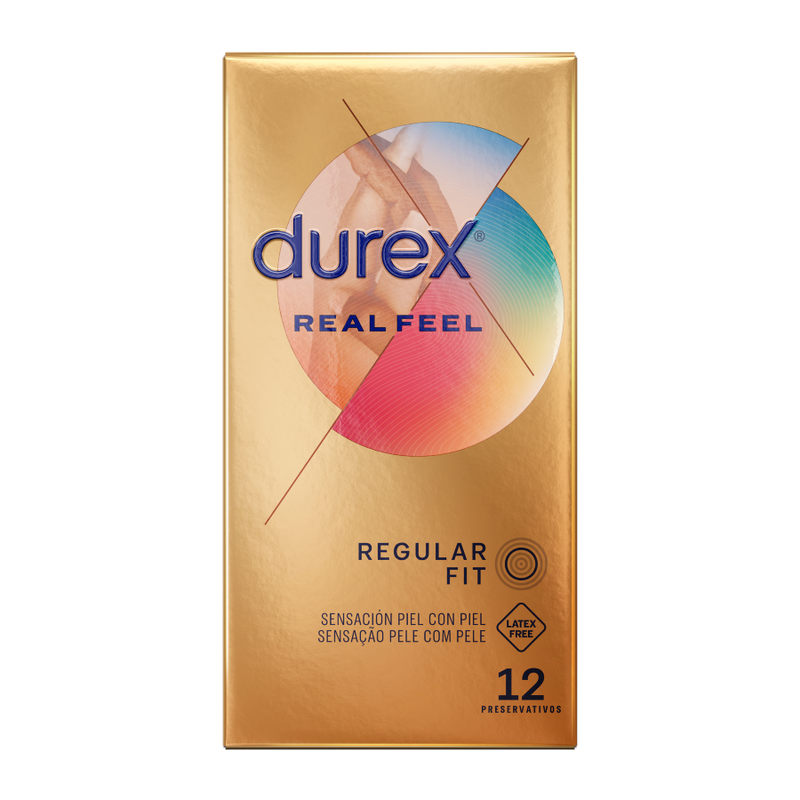 Préservatifs Durex Real Feel Sans Latex Boîte 12 - Durex