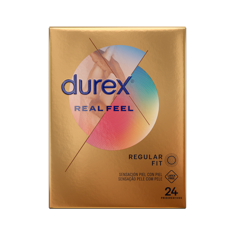 Préservatifs Real Feel Sans Latex Boîte 24 - Durex
