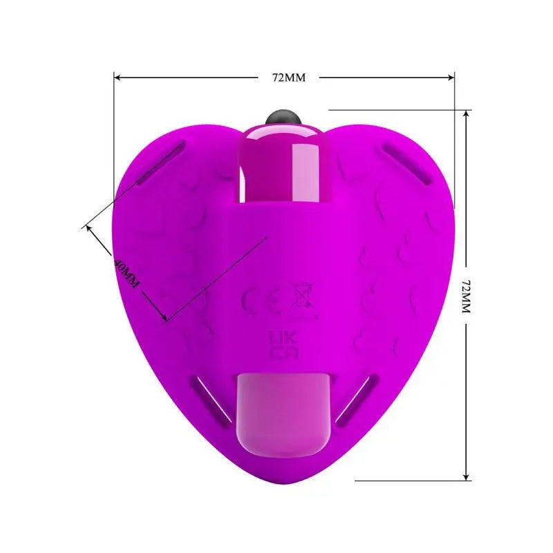 Stimulateur Clitoridien Pretty Love Heartbeat Violet - Pretty Love - PRETTY LOVE FLIRTATION