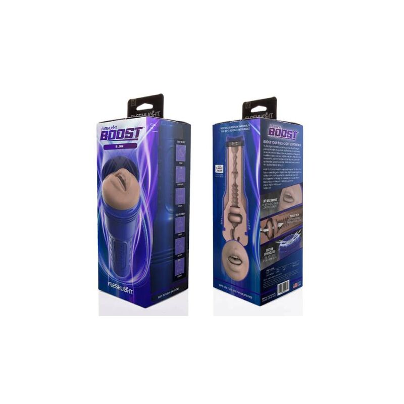 Masturbateur Bouche Boost Blow Rose - Fleshlight