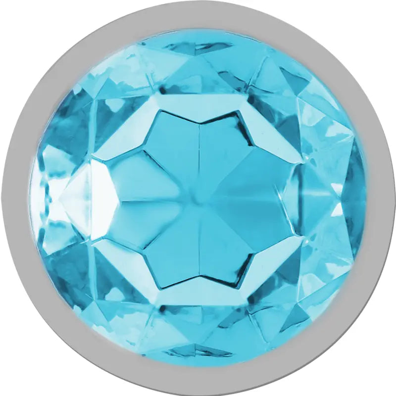 Plug Anal Intense Diamond Jewel Bleu Taille S - Intense