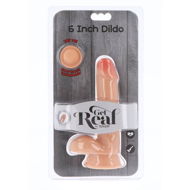 Gode Réaliste Get Real Double Densité 17cm Couleur Chair - Get Real