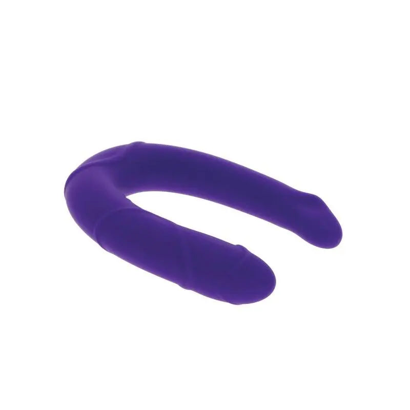 Double Gode Réaliste Get Real Forme U Violet - Get Real