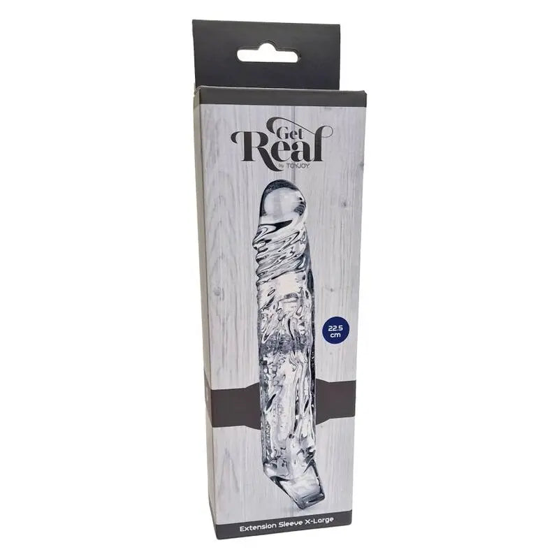 Manchon d'Extension Get Real 22,5 cm Transparent - Get Real