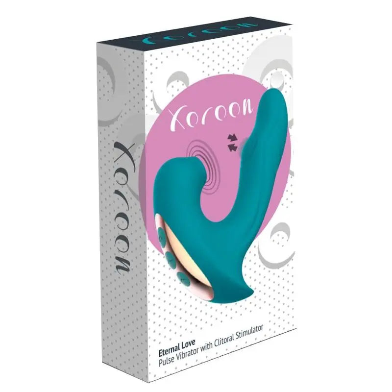 Stimulateur couple Eternal Love Vibe vert - Xocoon - XOCOON