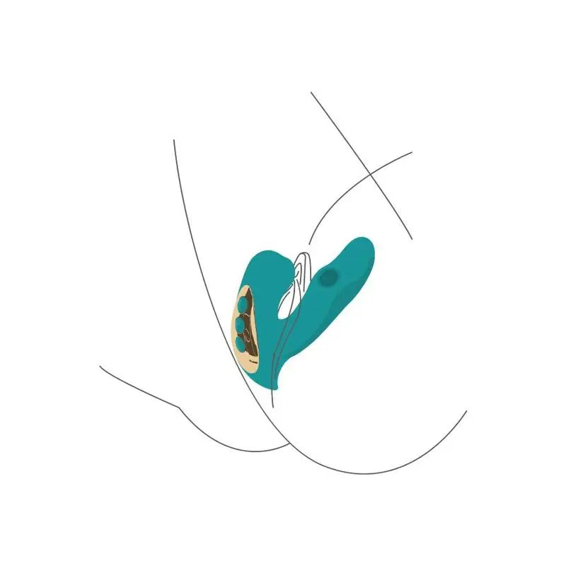 Stimulateur couple Eternal Love Vibe vert - Xocoon Xocoon