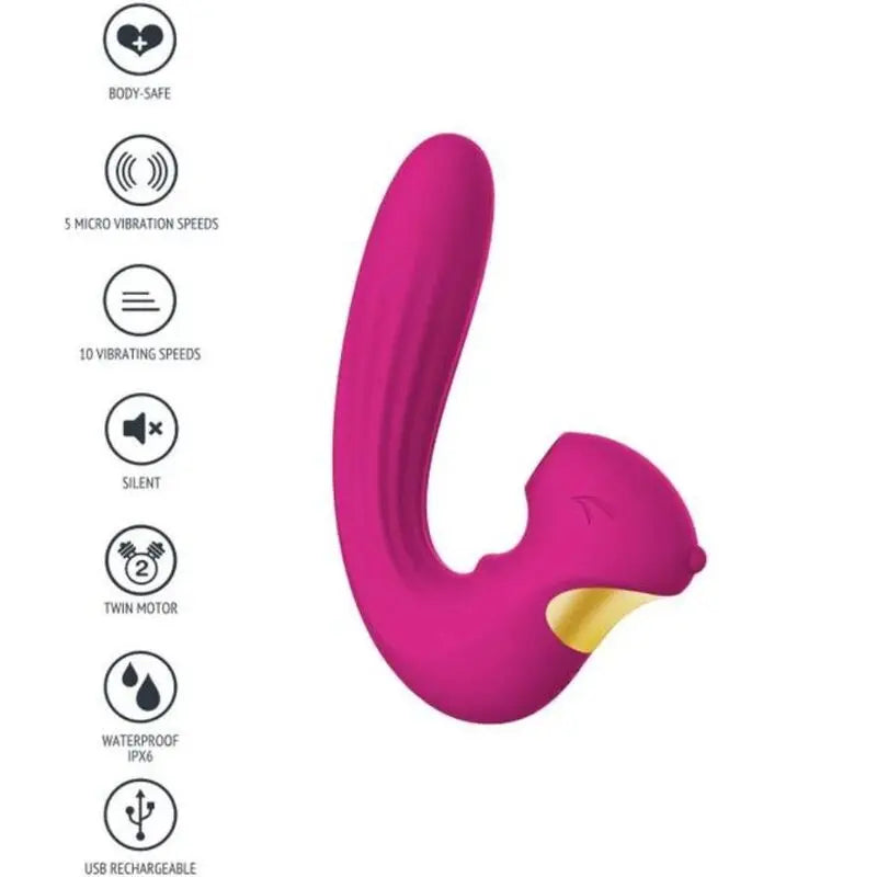 Vibromasseur Celestial Love Vibe fuchsia - Xocoon - XOCOON