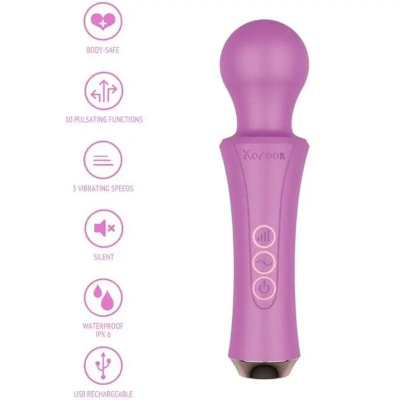 Mini baguette de massage Personal Wand fuchsia - Xocoon - XOCOON