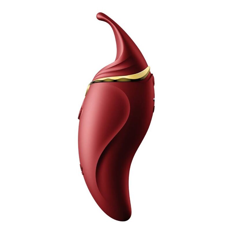 Zalo - Vibromasseur Clitoridien Silicone Hero Pulsewave - Rouge