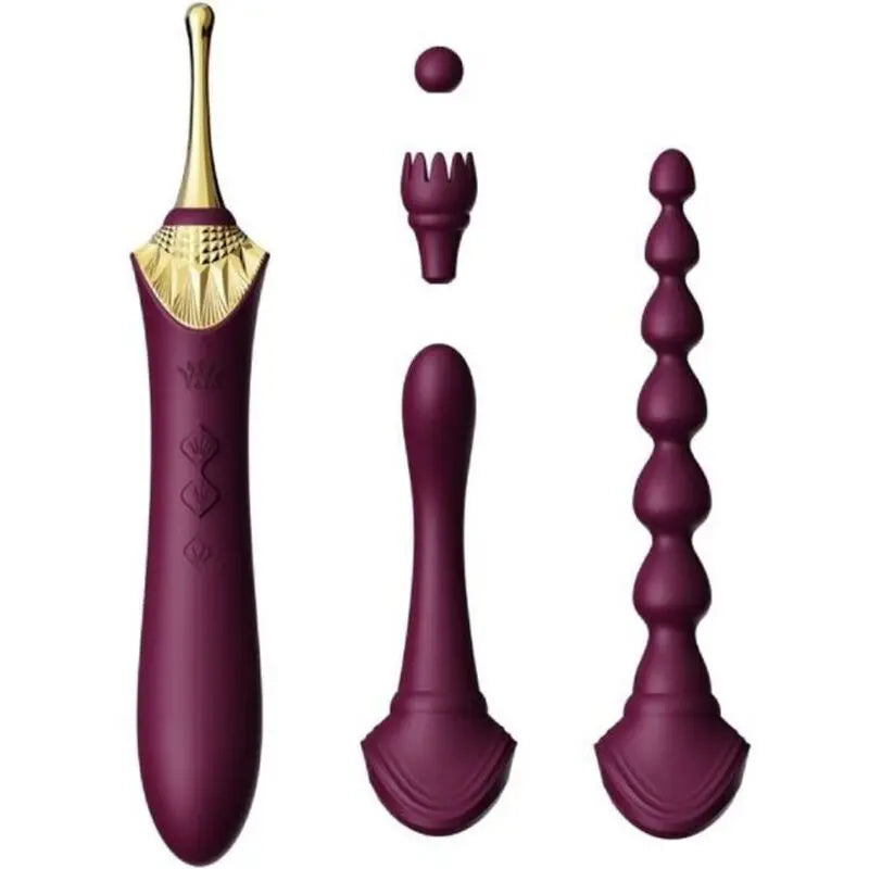 Zalo - Stimulateur Clitoridien Multi Fonctions & Chauffant - Violet