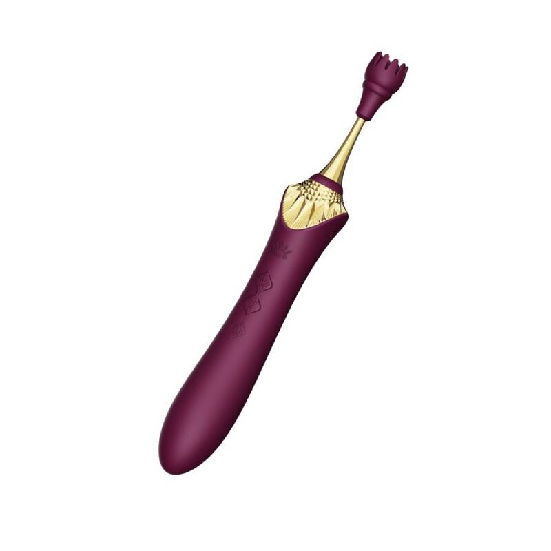 Zalo - Stimulateur Clitoridien Multi Fonctions & Chauffant - Violet