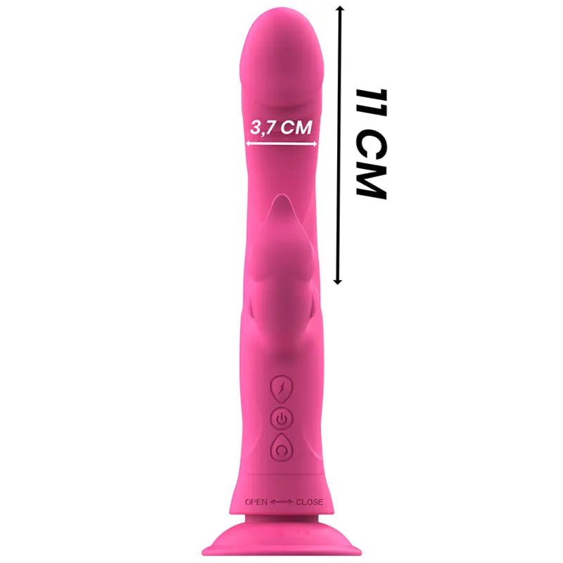 Vibromasseur Rabbit Intense Julio Rose - Intense