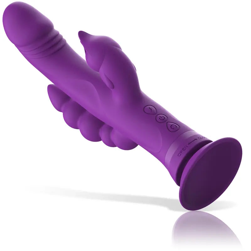 Vibromasseur Rabbit Casanova Triple Moteur Violet - Intense