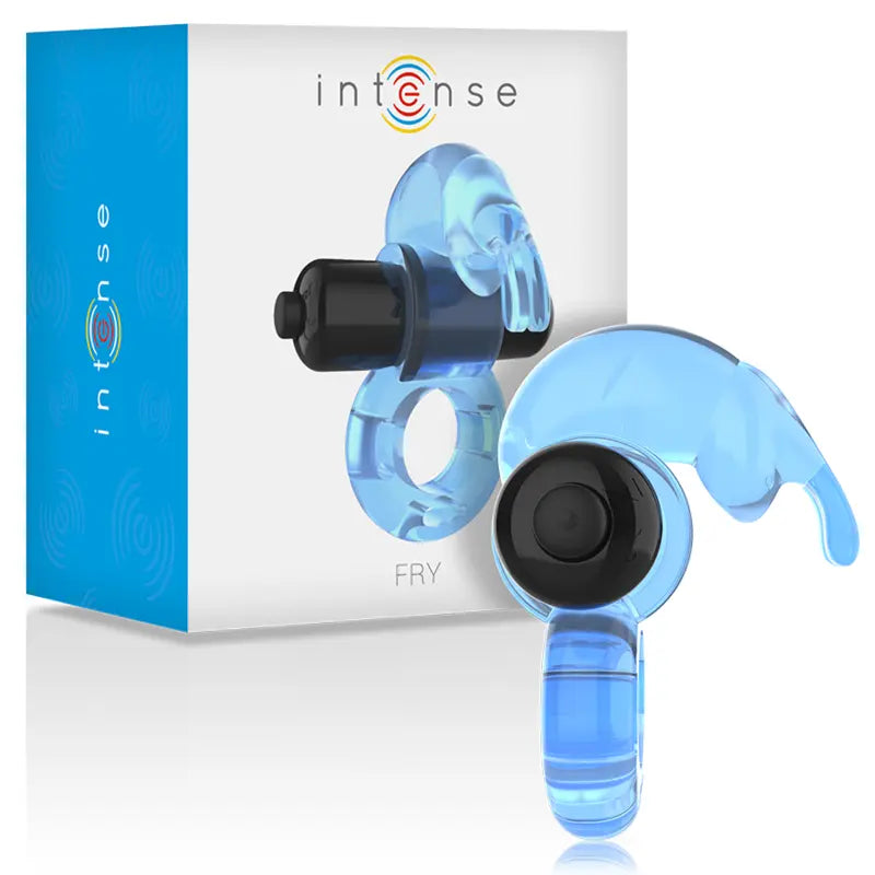 Anneau Vibrant Rabbit Ring Intense Bleu - Intense