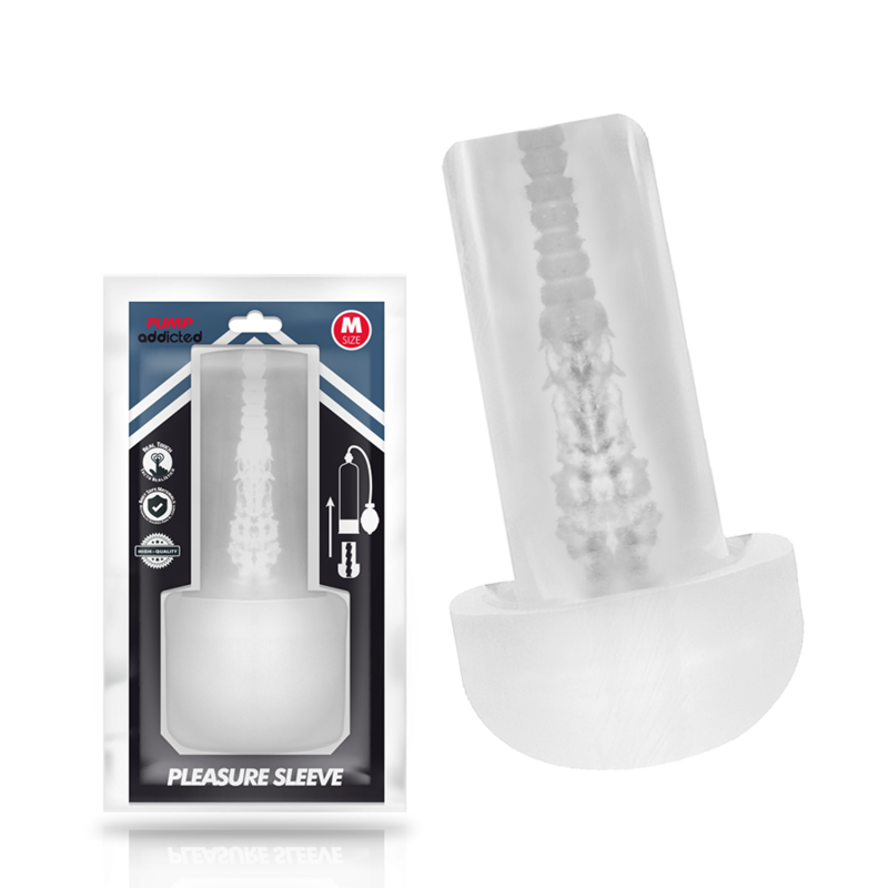 Manchon masturbateur transparent Pump Addicted - Pump Addicted - PUMP ADDICTED