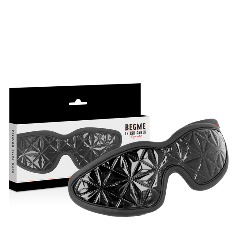 Begme - Masque occultant BDSM - Noir