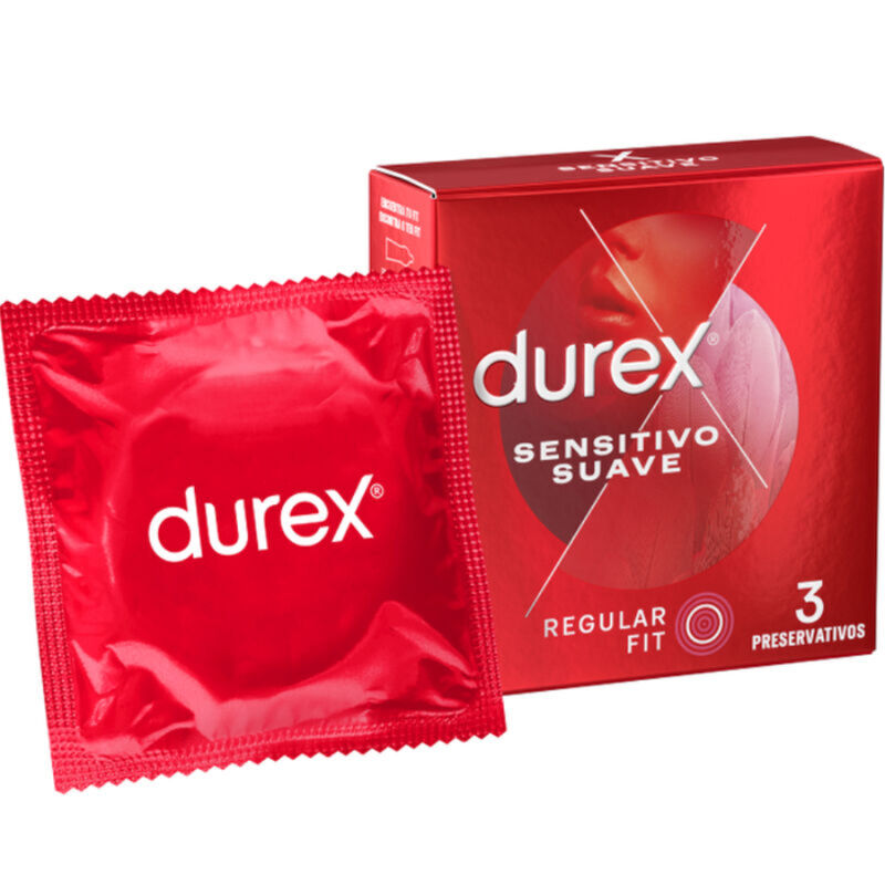 Préservatifs Durex Sensitive Soft Ultra Fins - Boîte de 3