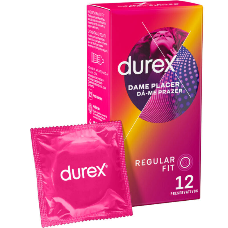 Préservatifs Texturés Dame Placer Boîte de 12 - Durex