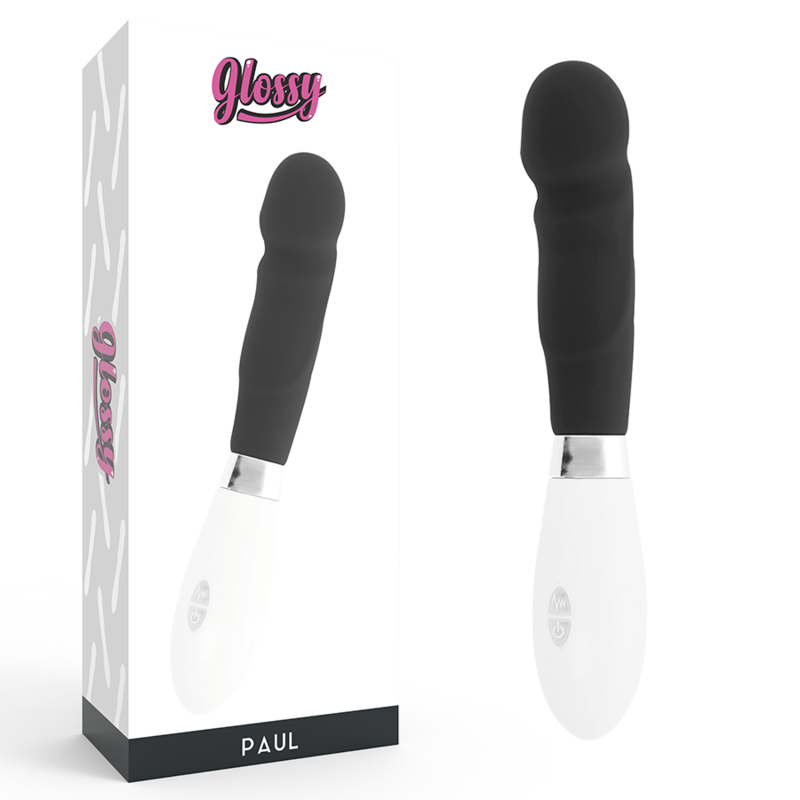 Vibromasseur Paul Noir - Glossy - GLOSSY